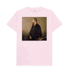Pink Printed T-shirt Front