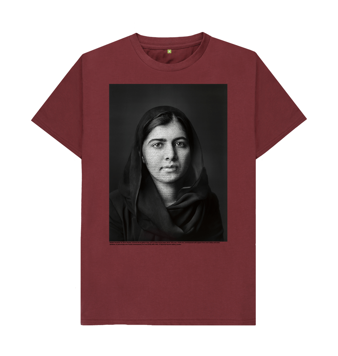 Red wine printed t shirt front