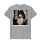 Athletic Grey Printed T-shirt Front