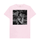 Pink Printed T-shirt Front