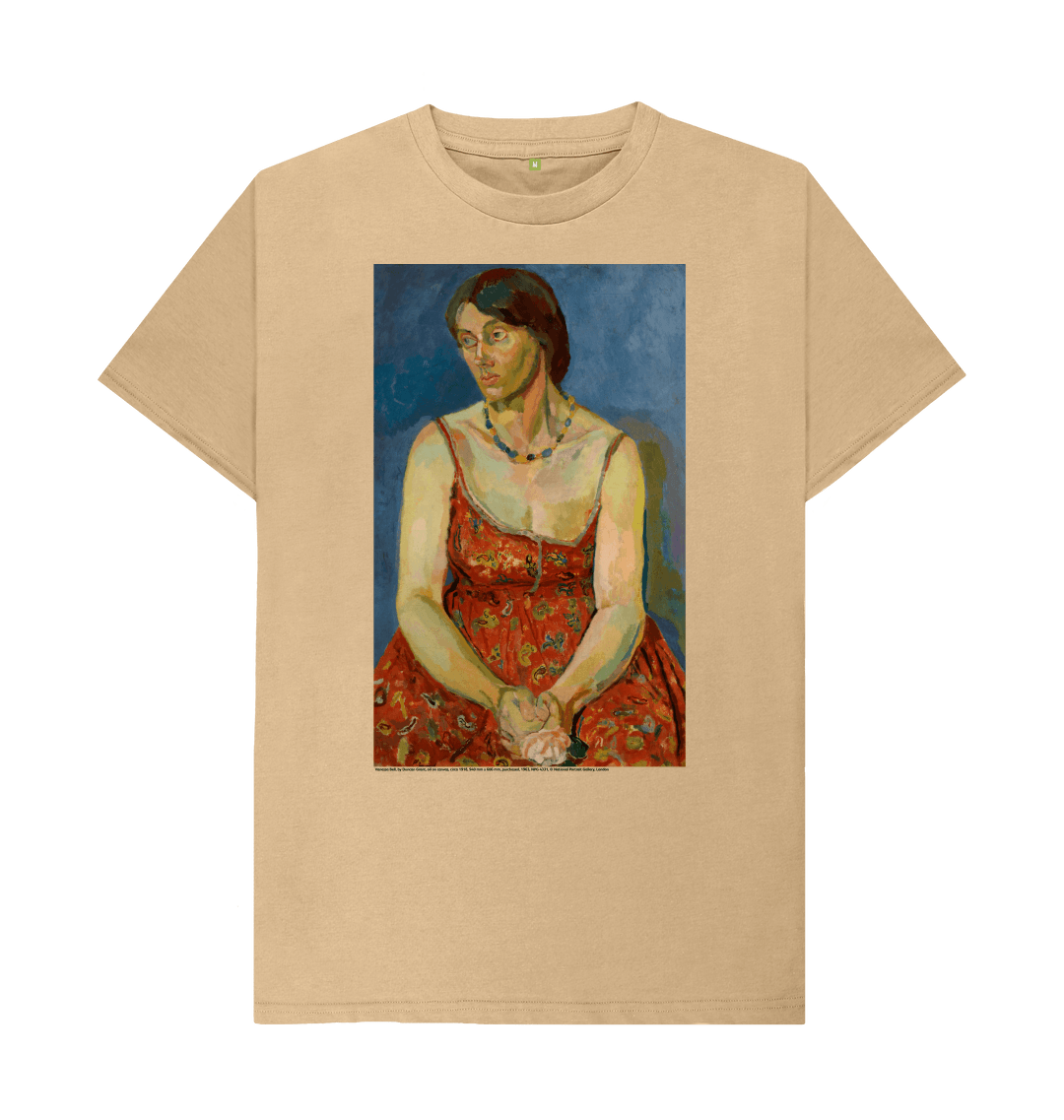 Sand printed t shirt front