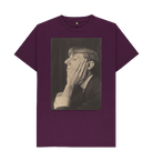 Purple Printed T-shirt Front