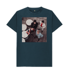Denim Blue Printed T-shirt Front