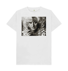 White Printed T-shirt Front
