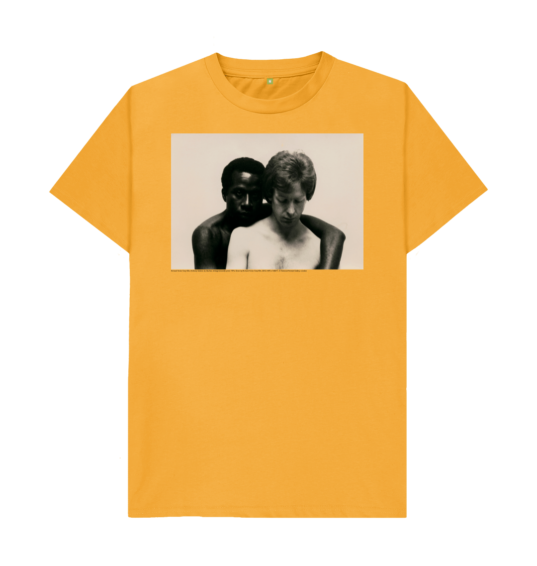 Mustard printed t shirt front