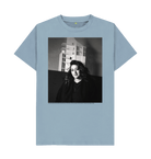 Stone Blue Printed T-shirt Front
