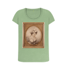 Sage Printed T-shirt Front