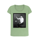 Sage Printed T-shirt Front