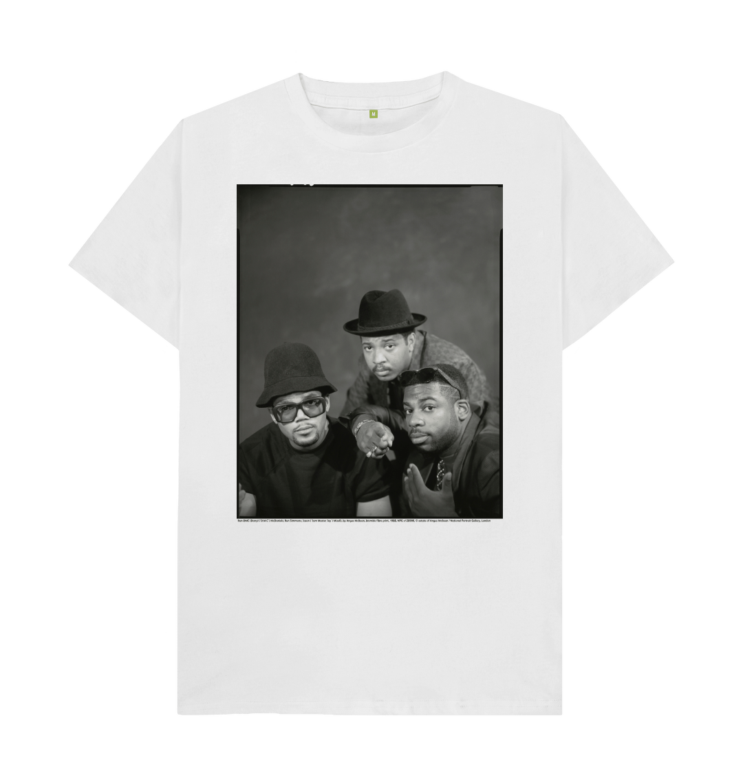 White printed t shirt front