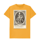 Mustard Printed T-shirt Front