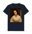 Navy Blue Printed T-shirt Front