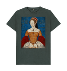 Dark Grey Printed T-shirt Front