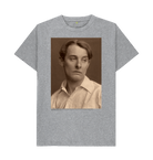 Athletic Grey Printed T-shirt Front
