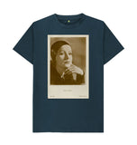 Denim Blue Greta Garbo by Ross-Verlag  Unisex T-Shirt