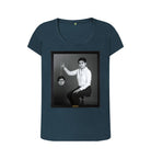 Denim Blue Shami Chakrabarti Women's Scoop Neck T-shirt