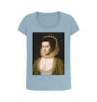 Stone Blue Anne, Countess of Pembroke Women's Scoop Neck T-shirt