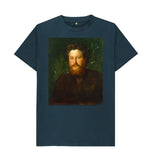 Denim Blue William Morris Unisex T-Shirt