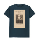 Denim Blue William Shakespeare Unisex T-Shirt