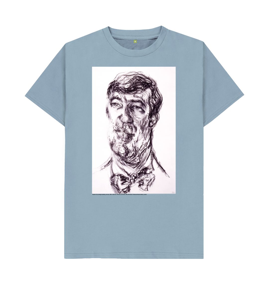 Stone blue stephen fry unisex t shirt