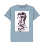 Stone Blue Stephen Fry Unisex t-shirt