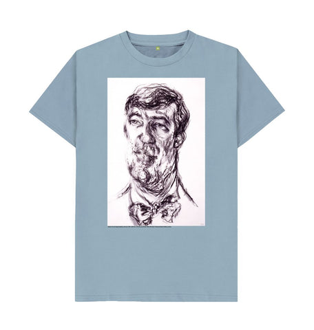 Stone Blue Stephen Fry Unisex t-shirt
