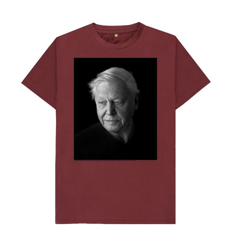 Red Wine Sir David Attenborough Unisex T-Shirt