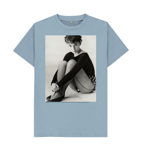 Stone Blue Audrey Hepburn Unisex T-Shirt