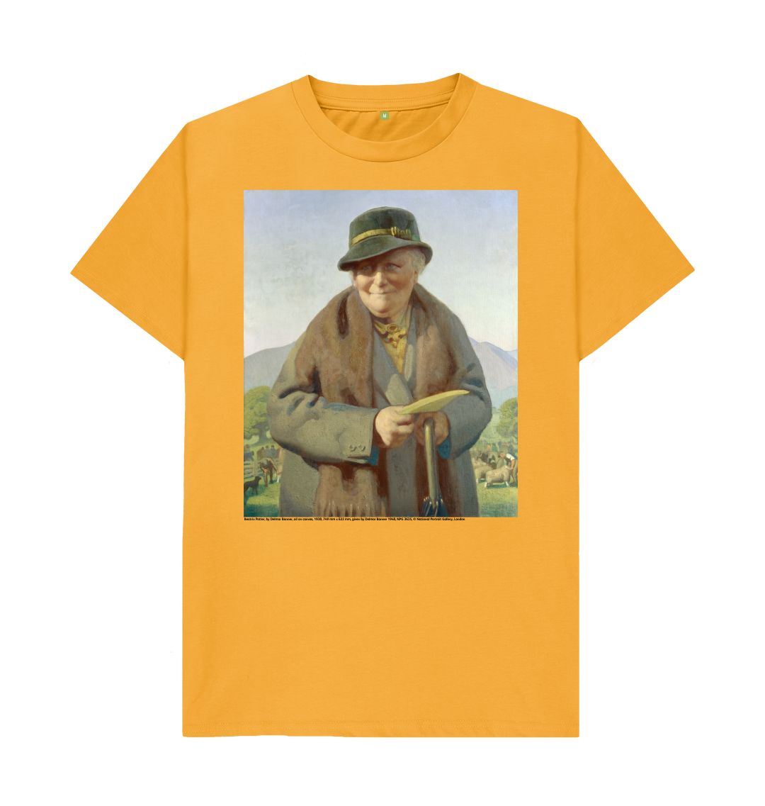 Mustard beatrix potter unisex t shirt