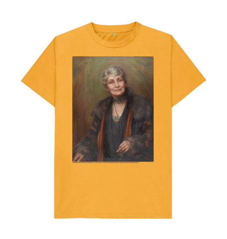 Mustard Emmeline Pankhurst Unisex T-Shirt