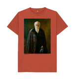 Rust Charles Darwin Unisex T-Shirt