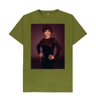 Moss Green Shirley Bassey Unisex T-Shirt