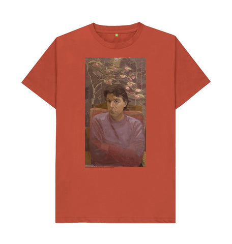 Rust Paul McCartney Unisex t-shirt
