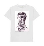 White Stephen Fry Unisex t-shirt
