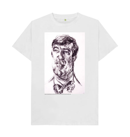 White Stephen Fry Unisex t-shirt