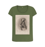Khaki Ada Lovelace Women's Scoop Neck T-shirt