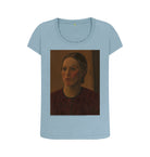 Stone Blue Helen Brook Women's Scoop Neck T-shirt