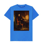 Bright Blue Charles Dickens Unisex T-Shirt