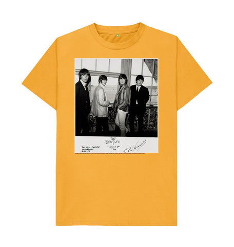 Mustard The Beatles Unisex T-shirt