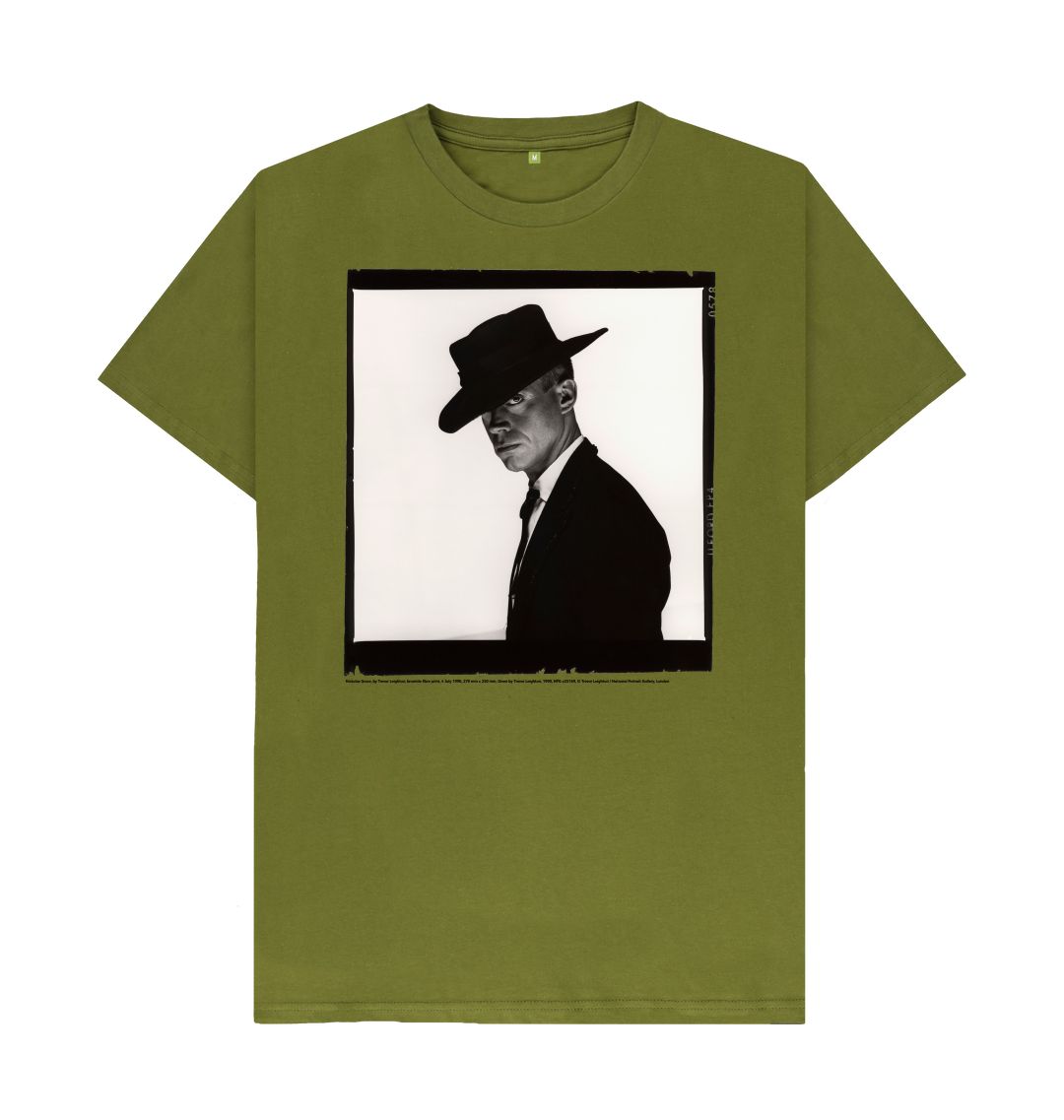 Moss green nickolas grace unisex t shirt
