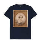 Navy Blue Sarah Biffin Unisex Crew Neck T-shirt