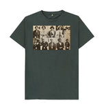 Dark Grey 'Surveillance Photograph of Militant Suffragettes' Unisex T-Shirt