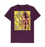 Purple Gilbert & George Unisex t-shirt