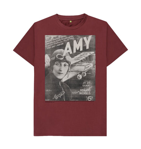 Red Wine Amy Johnson sheet music cover Unisex T-Shirt