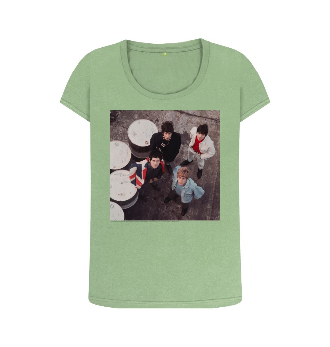 Sage the who women's scoop neck t shirt