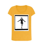 Mustard Geri Halliwell Women's Scoop Neck T-shirt