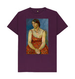 Purple Vanessa Bell Unisex t-shirt