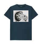 Denim Blue Greta Garbo Unisex t-shirt