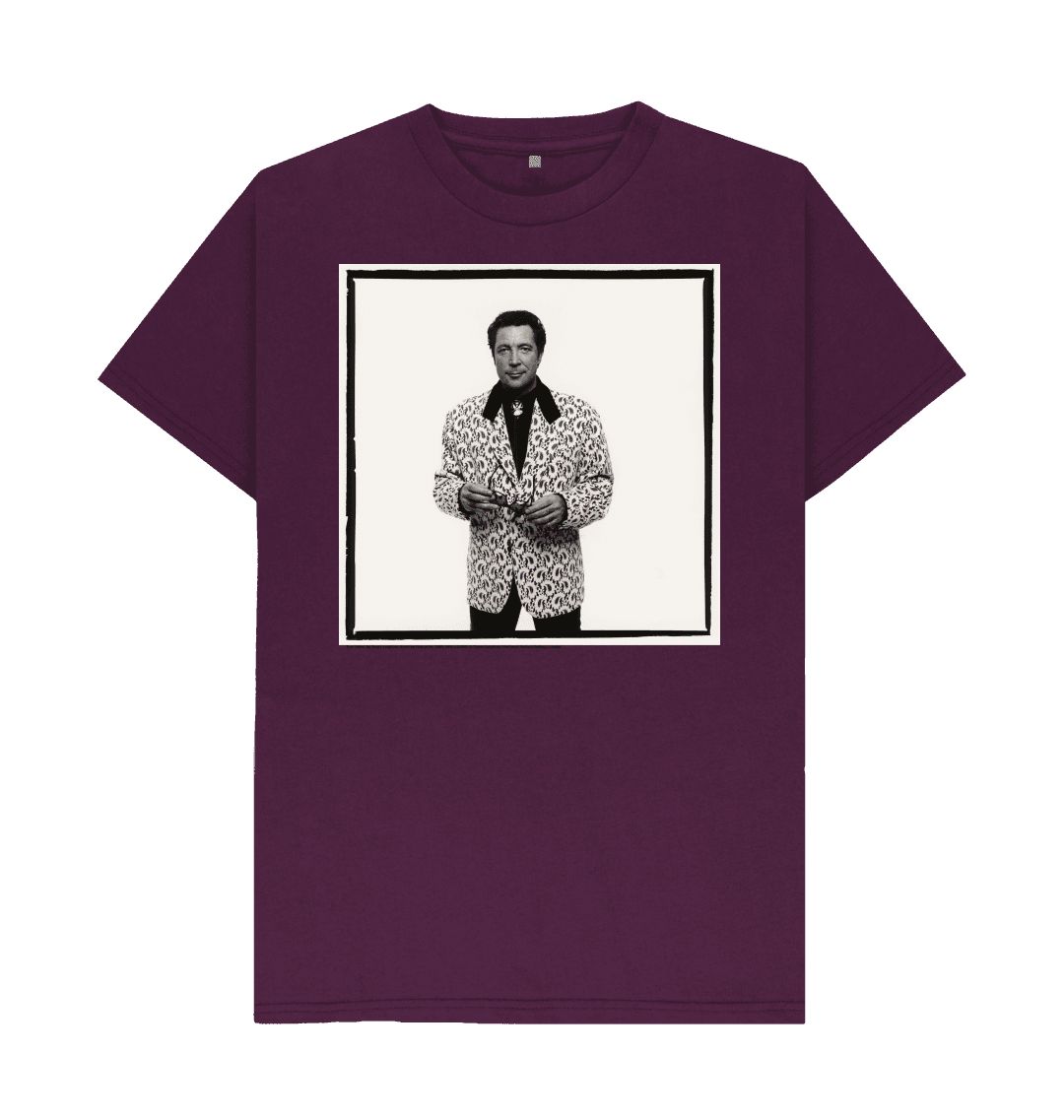 Purple tom jones unisex t shirt
