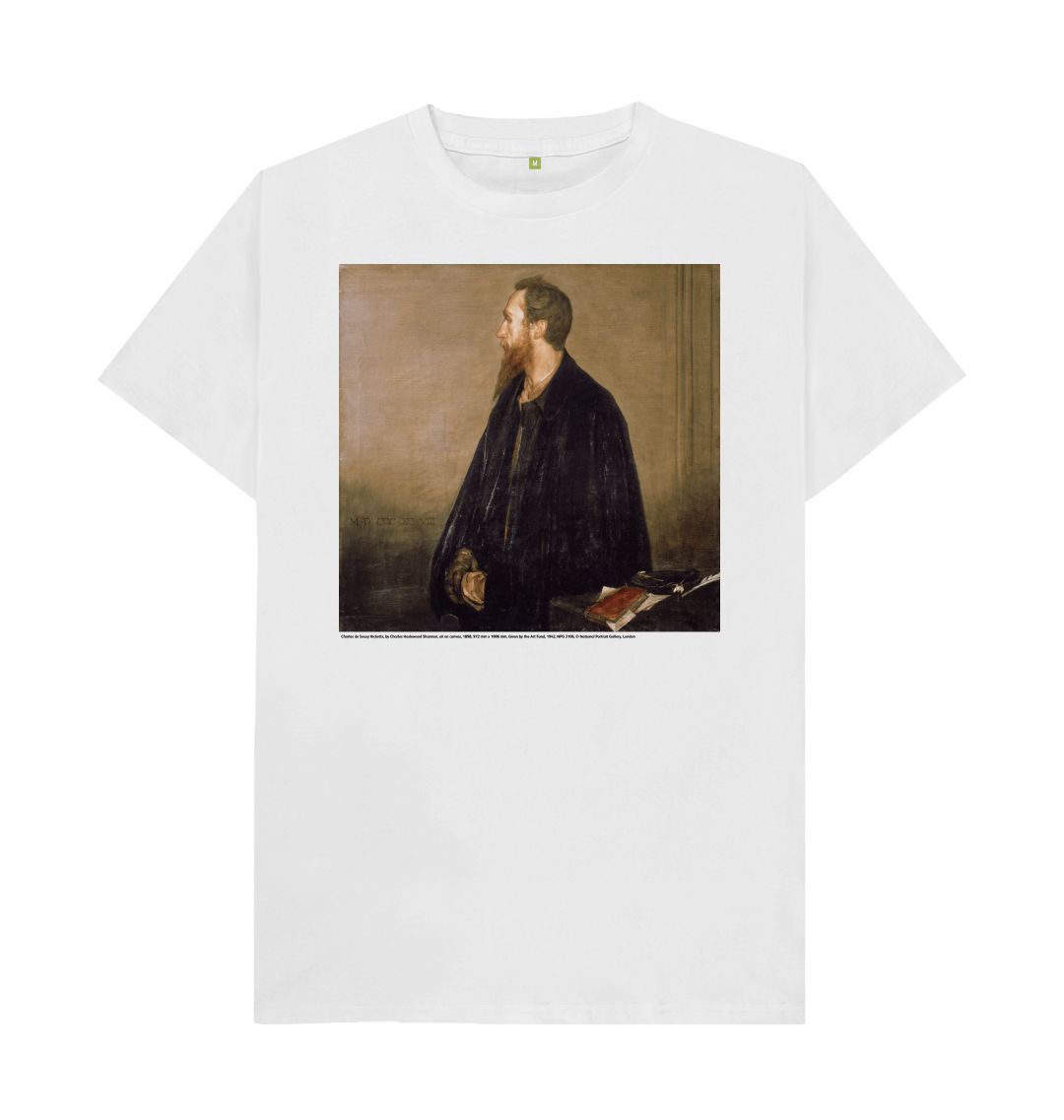 White charles de sousy ricketts unisex t shirt