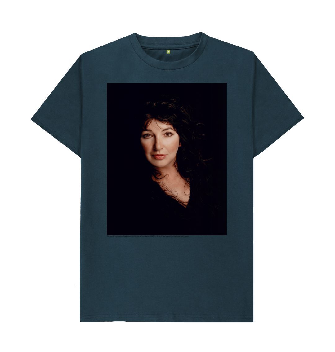 Denim blue kate bush unisex crew neck t shirt
